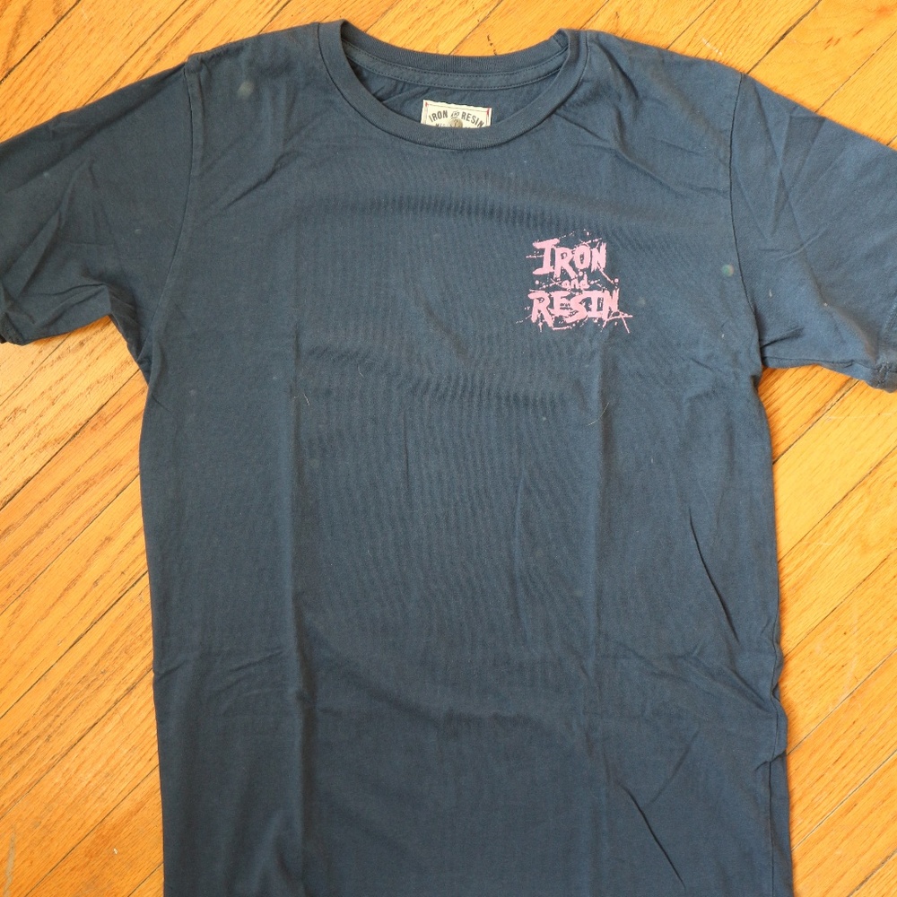 Iron and Resin Navy Locals Only T Shirt